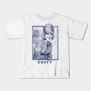 Dusty Springfield  // Vintage Look Faded Design Kids T-Shirt